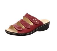 LONGO Beq-Pantl-Wörishf-30 granada/leinen Madras/Anilin 39 Rot Damen