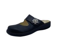Longo Bequem-Clog,schwarz für Damen, schwarz, Größe 41 EU