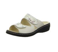 Longo Bequem-Pantolette für Damen, beige, Gr. 39 EU