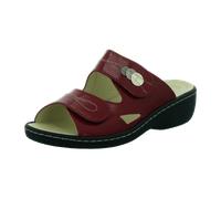 Longo Bequem-Pantolette,cherry/cos.-plat. für Damen, rot, Größe 42 EU