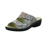 Longo Bequem-Pantolette,multi für Damen, bunt, Größe 43 EU