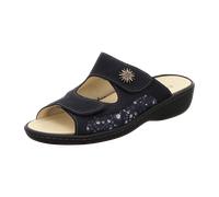 Longo Bequeme Pantoletten für Damen, blau, Größe 36 EU