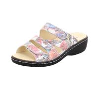 Longo Bequeme Pantoletten für Damen, weiß, Größe 38 EU