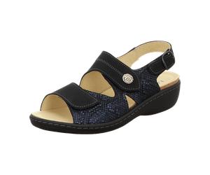 Longo Bequeme Sandalen für Damen, blau, Größe 38 EU