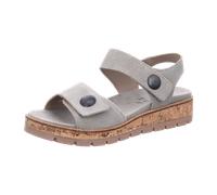 Longo Bequeme Sandalen für Damen, oliv, Größe 39 EU