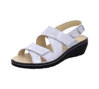 Longo Bequeme Sandalen für Damen, silber, Größe 40 EU