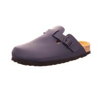 Longo Clogs Tieffußbett für Damen, blau, Größe 37 EU