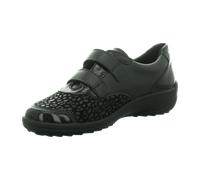 Longo Damen-Klettslipper für Damen, schwarz, Größe 39 EU