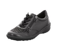 Longo Damen-Schnürhalbschuh für Damen, schwarz, Größe 41 EU