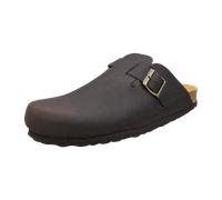 Longo Herren-Tieffußbett-Clog,mocca für Herren, braun, Größe 42 EU