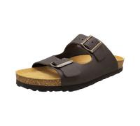 Longo Tieffußbett-Pantolette,mocca für Herren, braun, Größe 44 EU