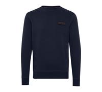 Longpullover 11 PROJECT "Sweater PRSibo", Herren, Gr. L, blau (marineblaus), Obermaterial: 50% Baumwolle CO. 50% Polyester PES., Sweatshirts Longpullover (37614601-L) marineblaus