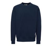 Longpullover 11 PROJECT "Sweatshirt PRAndreas", Damen, Gr. L, blau (insignia blau), Obermaterial: 60% Baumwolle CO. 40% Polyester PES., Sweatshirts Longpullover (14588025-L) insignia blau