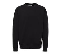 Longpullover 11 PROJECT "Sweatshirt PRAndreas", Damen, Gr. L, schwarz (true schwarz), Obermaterial: 60% Baumwolle CO. 40% Polyester PES., Sweatshirts Longpullover (27639958-L) true schwarz