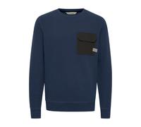 Longpullover 11 PROJECT "Sweatshirt PRPelle", Herren, Gr. 3XL, blau (marineblaus), Obermaterial: 100% Baumwolle CO., Sweatshirts Longpullover (52202101-XXXL) marineblaus
