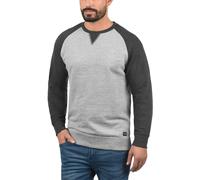 Longpullover BLEND "BHAari", Herren, Gr. XXL, zink mix, Sweatware, 60% Baumwolle, 40% Polyester, regular fit, Rundhals, eingesetzt, Pullover Longpullover, Pullover mit Rundhalsausschnitt (16867468-XXL