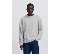 Longpullover BLEND "BHBRODY Sweatshirt crew", Herren, Gr. XXL, beige (stone mix), Sweatware, 60% Baumwolle, 40% Polyester, unifarben, Basic, regular fit normal, Rundhals, weit, Pullover Longpullover,