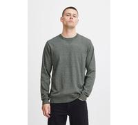 Longpullover BLEND "BHBruton", Herren, Gr. S, deep forest, 100% Polyester, meliert, normal normal, Rundhals, eingesetzt, Pullover Longpullover, Stilvoller melierter Strickpullover (79684627-S) deep fo