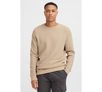 Longpullover BLEND "BHChristo", Herren, Gr. 3XL, crockery, Sweatware, 57% Baumwolle, 43% Polyester, regular fit normal, Rundhals, Pullover Longpullover, Klassisches Sweatshirt mit Rundhalsausschnitt (