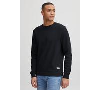 Longpullover BLEND "BHChristo", Herren, Gr. 3XL, schwarz, Sweatware, 57% Baumwolle, 43% Polyester, regular fit normal, Rundhals, Pullover Longpullover, Klassisches Sweatshirt mit Rundhalsausschnitt (6