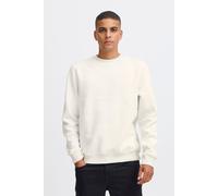 Longpullover BLEND "BHSweatshirt", Herren, Gr. XXL, vanilla ice, Sweatware, 50% Baumwolle, 50% Polyester, unifarben, regular fit, Rundhals, weit, Pullover, Klassischer Sweatpullover mit Rundhalsaussch