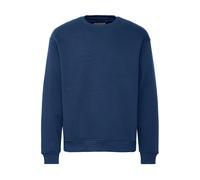 Longpullover BLEND "Longpullover BHSweatshirt", Herren, Gr. XXL, blau (marineblaus), Obermaterial: 50% Baumwolle CO. 50% Polyester PES., Pullover Longpullover (97752409-XXL) marineblaus