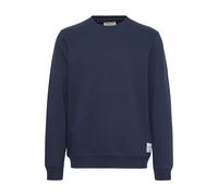 Longpullover BLEND "Sweater BHAnders", Herren, Gr. S, blau (marineblaus), Obermaterial: 60% Baumwolle CO. 40% Polyester PES., Pullover Longpullover (96097911-S) marineblaus