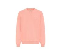 Longpullover BLEND "Sweater BHFactor", Herren, Gr. S, rot (burnt coral), Obermaterial: 100% Baumwolle CO., Pullover Longpullover (27629218-S) burnt coral