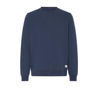 Longpullover BLEND "Sweater BHKusal", Herren, Gr. XL, blau (marineblaus), Obermaterial: 60% Baumwolle CO. 40% Polyester PES., Pullover Longpullover (33170938-XL) marineblaus
