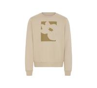 Longpullover BLEND "Sweater BHKylo", Herren, Gr. XL, braun (winter twig), Obermaterial: 60% Baumwolle CO. 40% Polyester PES., Pullover Longpullover (45295629-XL) winter twig