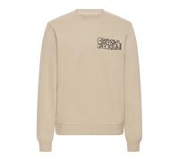 Longpullover BLEND "Sweater BHSun", Herren, Gr. M, braun (winter twig), Obermaterial: 100% Baumwolle CO., Pullover Longpullover (36816847-M) winter twig