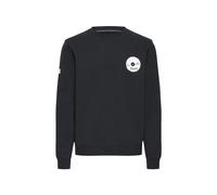 Longpullover BLEND "Sweater BHSun", Herren, Gr. XXL, schwarz (salute), Obermaterial: 100% Baumwolle CO., Pullover Longpullover (12601616-XXL) salute