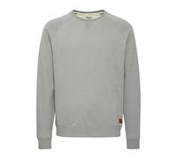 Longpullover BLEND "Sweatshirt BHAlex", Herren, Gr. L, grau (zink mix), Obermaterial: 60% Baumwolle CO. 40% Polyester PES., Sweatshirts Longpullover (33303737-L) zink mix