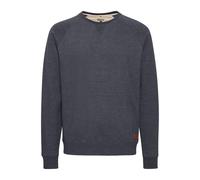 Longpullover BLEND "BHAlex", Herren, Gr. M, blau (navy), Sweatware, 60% Baumwolle, 40% Polyester, regular fit, Rundhals, eingesetzt, Pullover Longpullover, Sweatpullover mit Raglanärmeln und elastisch