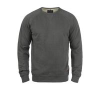 Blend BHAlex Herren Sweatshirt Pullover Sweater mit Rundhalsausschnitt Rippbündchen Baumwollmischung Regular fit, Größe:M, Farbe:Pewter Mix (70817)