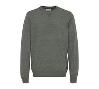Rundhalspullover BLEND "Pullover", Damen, Gr. L, grün (deep forest), Strick, Obermaterial: 100% Polyester, unifarben, regular fit normal, Rundhals, Pullover Rundhalspullover (68563033-L) deep forest