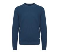 Longpullover BLEND "Sweatshirt BHChristo", Herren, Gr. XXL, blau (marineblaus), Obermaterial: 57% Baumwolle CO. 43% Polyester PES., Sweatshirts Longpullover (70717513-XXL) marineblaus