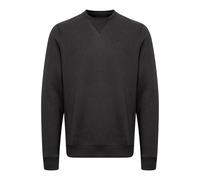 Longpullover BLEND "BHSweatshirt", Herren, Gr. M, schwarz, Sweatware, 60% Baumwolle, 40% Polyester, regular fit normal, Rundhals, eingesetzt, Pullover Longpullover, Klassisches Sweatshirt mit Rundhals