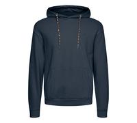 Kapuzensweatshirt BLEND "BHAvebury", Herren, Gr. XL, marineblaus, Sweatware, 100% Baumwolle, unifarben, regular fit normal, ohne Ausschnitt, Sweatshirts, Klassisches Sweatshirt mit Rundhalsausschnitt 