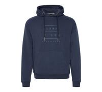 Longpullover BLEND "Sweatshirtkapuzenpul BHSweatshirt", Herren, Gr. M, blau (marineblaus), Obermaterial: 80% Baumwolle CO. 20% Polyester PES., Pullover Longpullover (60347728-M) marineblaus