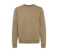 Longpullover BLEND "Sweatshirtpullover BHDownton", Herren, Gr. M, braun (lead gray), Obermaterial: 50% Baumwolle CO. 50% Polyester PES., Sweatshirts Longpullover (86217300-M) lead gray