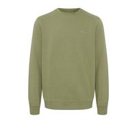 Blend Sweatshirt Downton mit gerippten Abschlüssen, Rundhals, Oliv Größe M