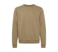 Longpullover BLEND "Sweatshirtpullover BHDownton", Herren, Gr. S, braun (lead gray), Obermaterial: 50% Baumwolle CO. 50% Polyester PES., normal, 20_2_10_Sweatshirts Longpullover (86217300-S) lead gray