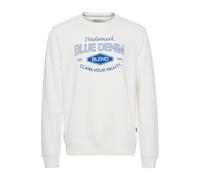 Longpullover BLEND "Sweatshirtpullover BHSweatshirt", Herren, Gr. XL, weiß (snow weiß), Obermaterial: 100% Baumwolle CO., Sweatshirts Longpullover (27884732-XL) snow weiß