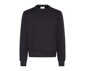 Longpullover CASUAL FRIDAY "Sweater CFPersson", Herren, Gr. L, blau (schwarz navy), Obermaterial: 89% Baumwolle CO. 11% Polyester PES., Pullover Longpullover (25850853-L) schwarz navy