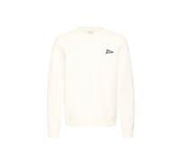 Longpullover CASUAL FRIDAY "Sweater CFSkovlund", Herren, Gr. L, beige (marshmallow with schwarz navy), Obermaterial: 100% Baumwolle CO., Pullover Longpullover (97344718-L) marshmallow with schwarz nav