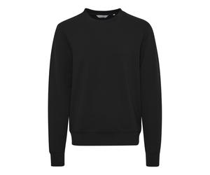 Longpullover CASUAL FRIDAY "Sweatshirt CFSebastian", Herren, Gr. L, schwarz (schwarz beauty), Obermaterial: 80% Viskose CV. 13% Polyester PES. 7% Elasthan EL., Sweatshirts Longpullover (47519044-L) sc