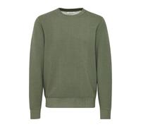 Longpullover CASUAL FRIDAY "Sweatshirt CFSebastian", Herren, Gr. M, grün (winter moss melange), Obermaterial: 80% Viskose CV. 13% Polyester PES. 7% Elasthan EL., Sweatshirts Longpullover (79408248-M)