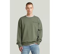 Longpullover G-STAR "90s Logo Sweatshirt", Herren, Gr. L, orphus, Obermaterial: 100% Baumwolle, Pullover Longpullover (79378620-L) orphus