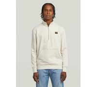 G-star Label Badge Halbreißverschluss-sweatshirt M Whitebait